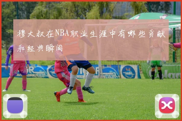 穆大叔在NBA职业生涯中有哪些贡献和经典瞬间